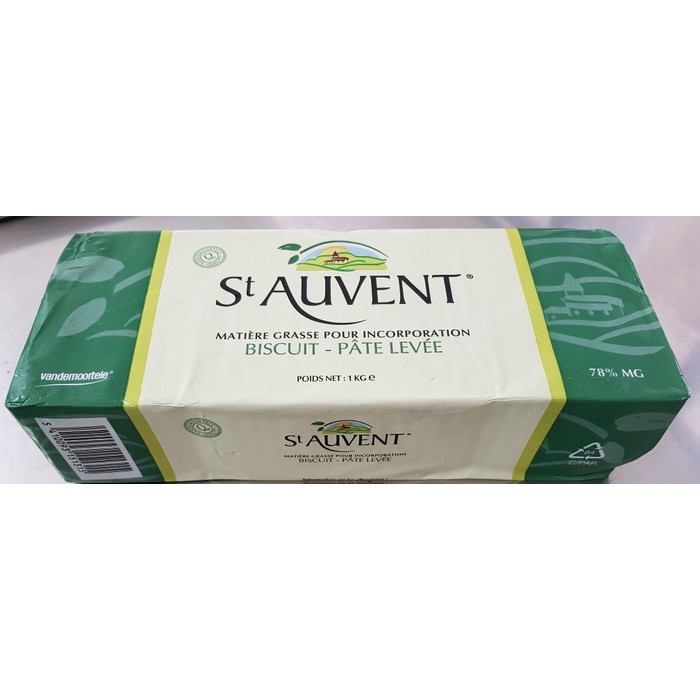 

butter-mentega- st auvent butter / butter blend unsalted 1kg -mentega-butter.