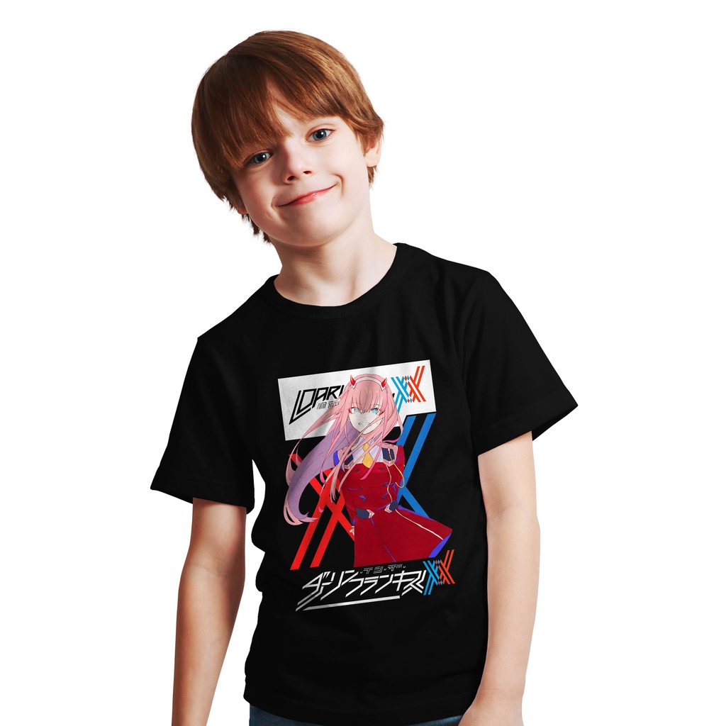 BAJU KAOS ANAK DISTRO ANIME ZERO TWO