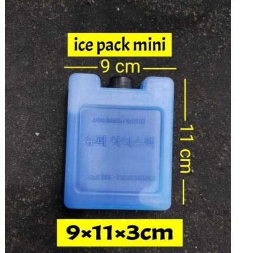 ice gel thermafreeze ice pack MINI KECIL dry ice air cooler