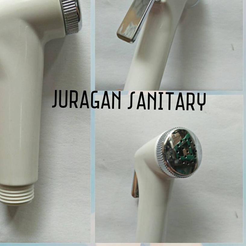 ✳ Kepala Jet 23 / Kepala Semprotan Closet model TOTO putih ✩