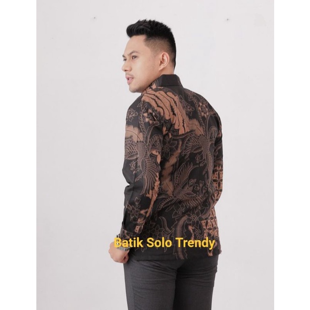PRASOJO KEMEJA BATIK / BAJU BATIK LENGAN PANJANG KAIN HALUS MURAH LAPIS FURING