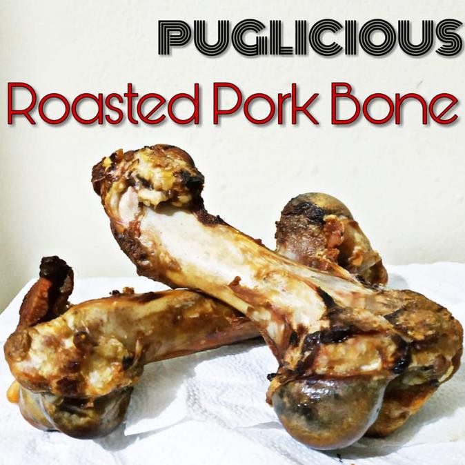 snack anjing/Roasted pork bone/Tulang babi panggang