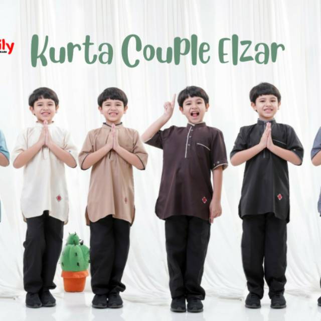 KOKO COUPLE, KURTA ANAK DEWASA ELZAR BY DHILY