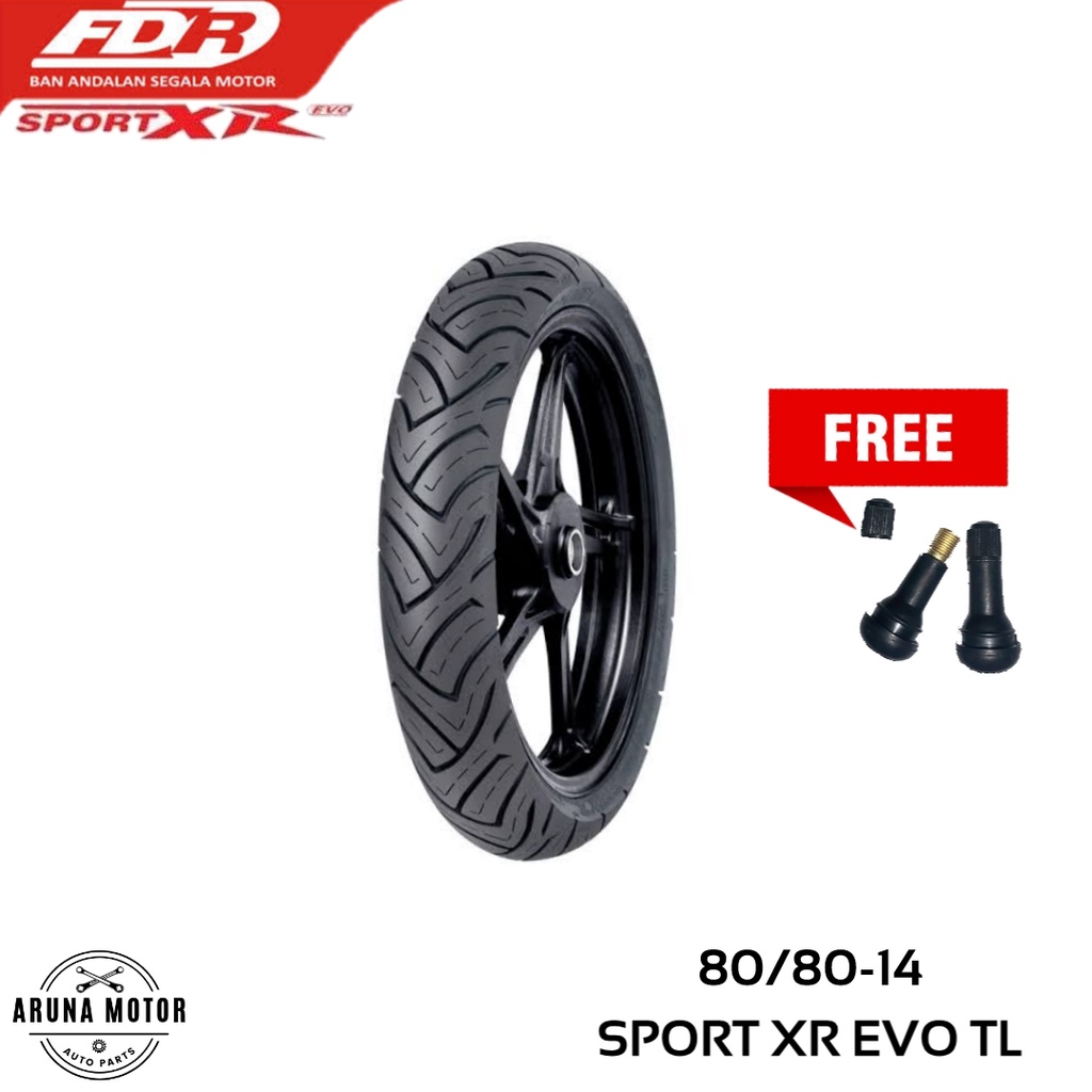 Ban Matic FDR Sport XR Evo 80/80-14 Tubeles