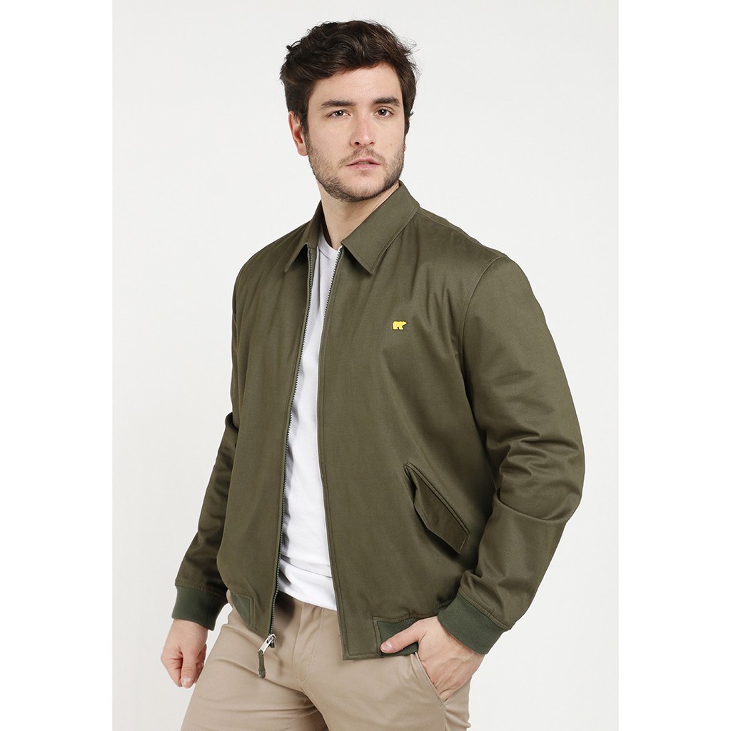  Jack  Nicklaus  Molbin Jacket Pria  Regular Fit Hijau 