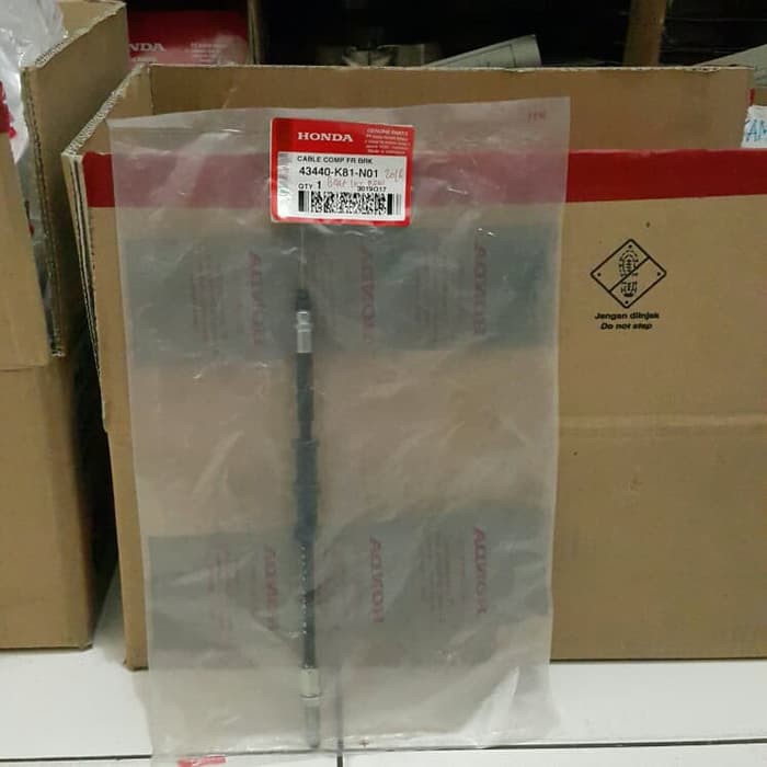 Kabel Rem Belakang Beat FI 2016 43440K81N01