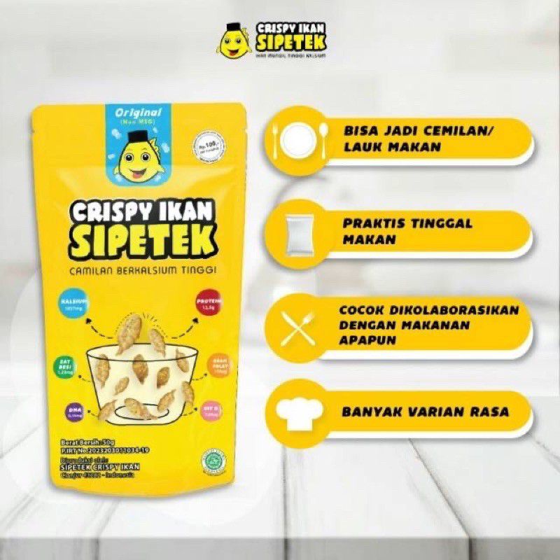 

Sipetek Crispy Ikan// lauk pauk dan cemilan sehat praktis Crispy Ikan