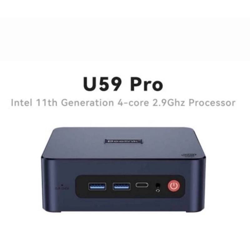 Mini Pc Beelink U59 Pro Intel N5105  SSD3 Dual LAN Win11 Home