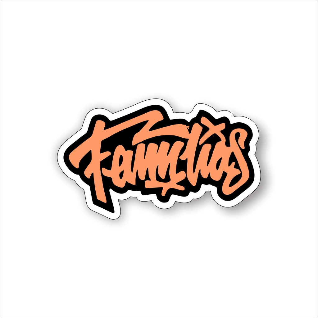 

Stiker graftac distro brand familias