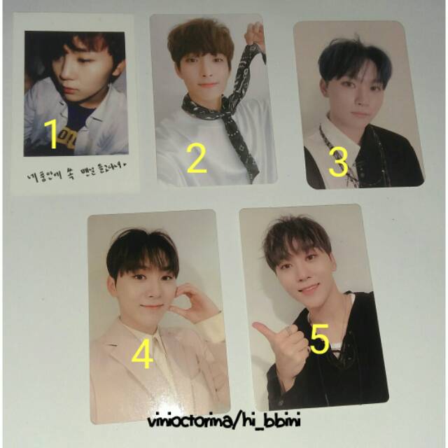 SEVENTEEN PHOTOCARD & POLAROID