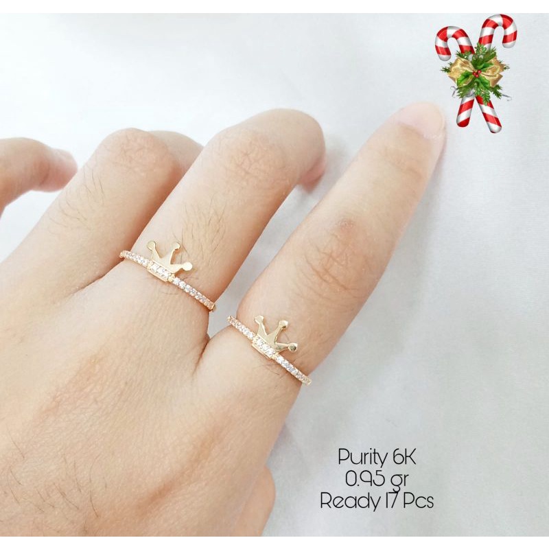 CINCIN BERAT RINGAN MAHKOTA PERMATA 300%/6K