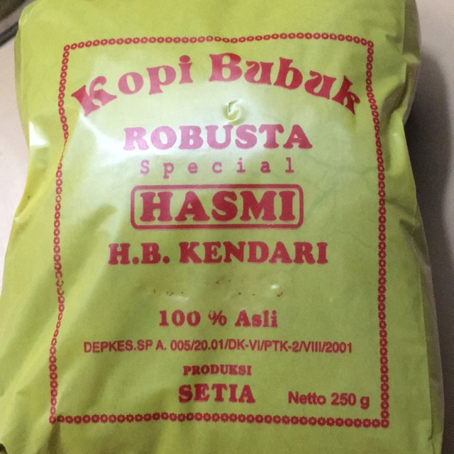 

Kopi bubuk robusta