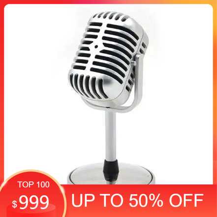 TaffSTUDIO Condenser Microphones Classical Design Vintage Retro - C01U