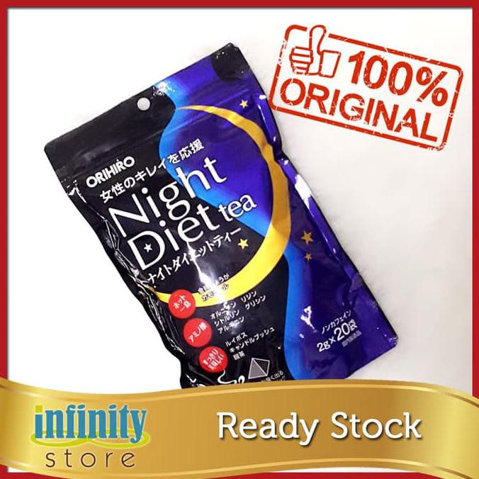 

Aseli Orihiro Night Diet Tea 1 Tea Bag - Teh Original 100% Jepang It'S Work