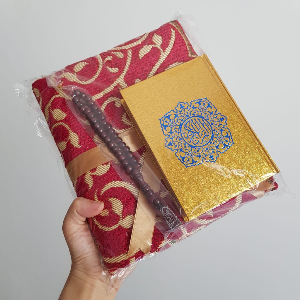 [S9QA6T] SAJADAH S9 + AL QURAN A6 + FREE TASBIH KAYU