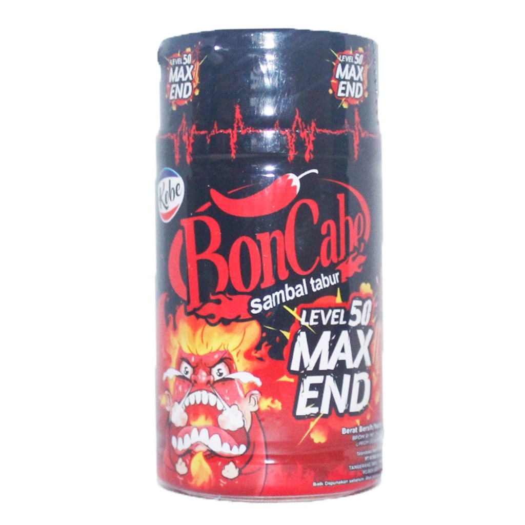 

KOBE BONCABE SAMBAL TABUR LEVEL 50 MAX END 30G