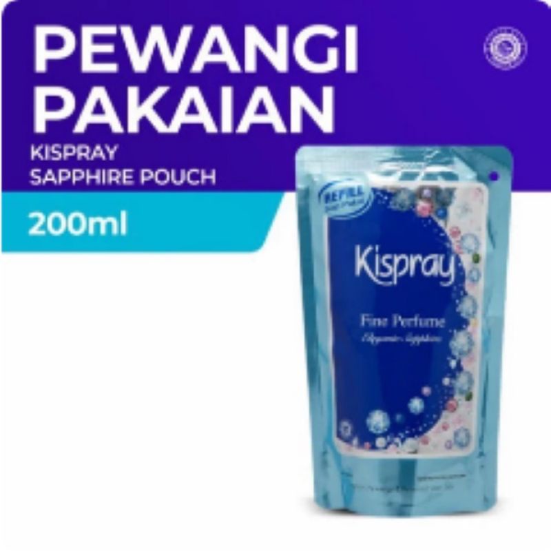 Kispray Refill Pouch Sapphire 200ml