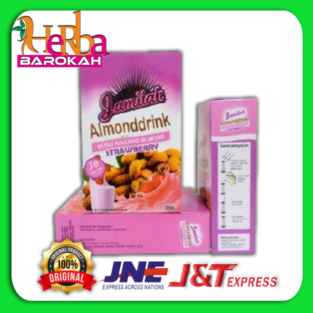 Jual SUSU KACANG ALMOND / JAMILAH ALMONDDRINK / SUSU ALMOND / SUSU ASI ...