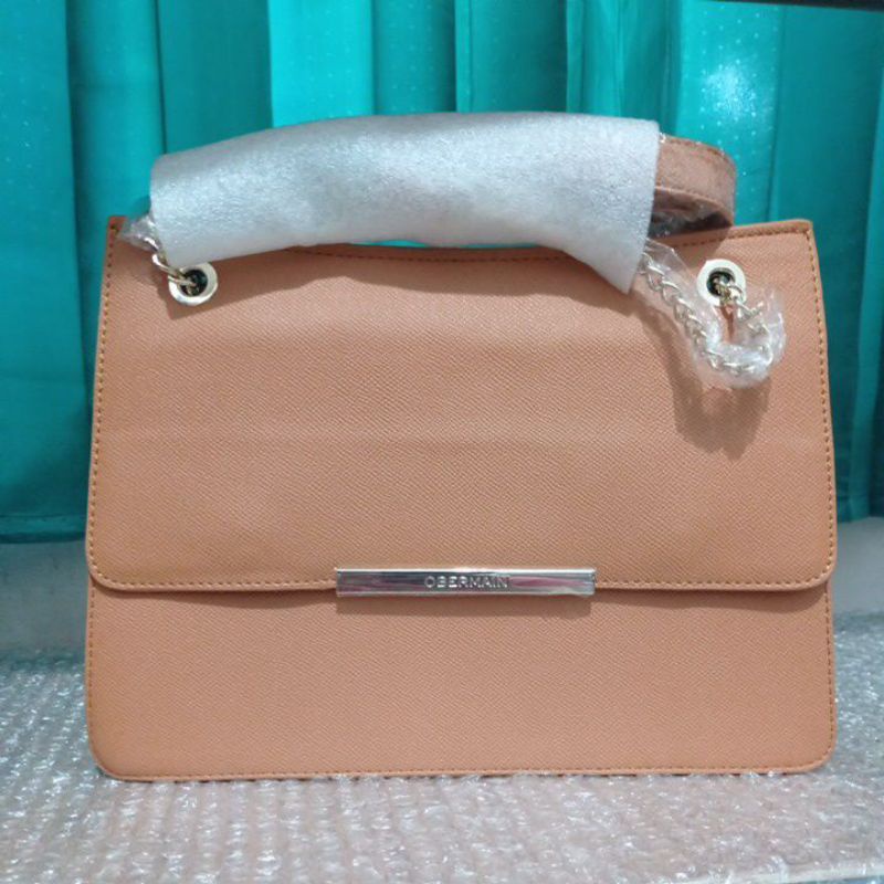 Obermain Peggy Satchel L - Camel