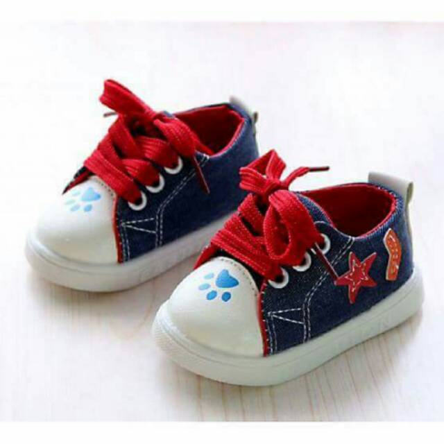 Sepatu Anak Cowok Red Star Jeans Shoe