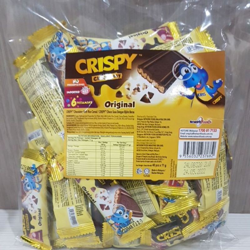 crispy chocolate original.ori malaysia murah