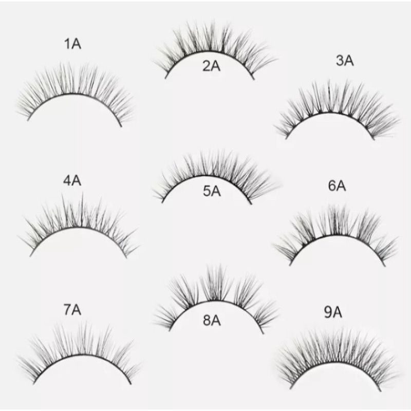 bulu mata 3D allen rain douyin fake eyelashes