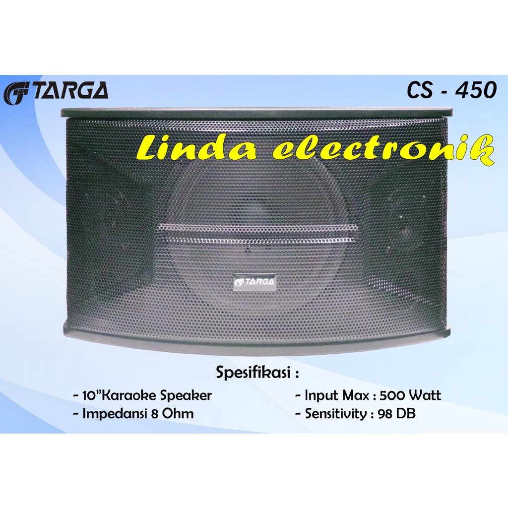 speaker pasif targa cs450 TARGA CS 450 targa cs450 10 inch original