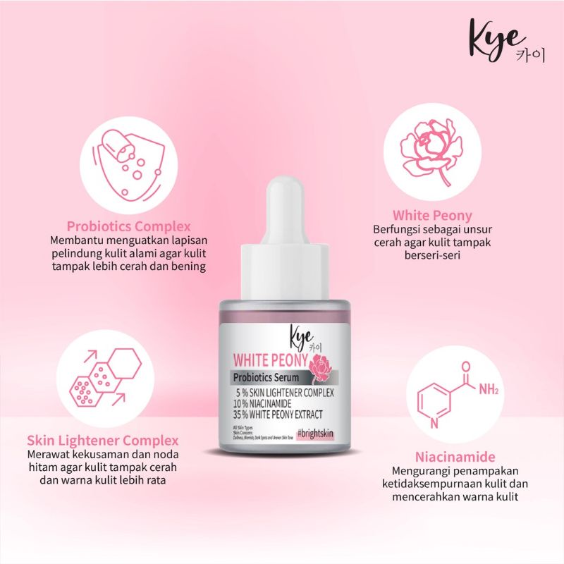 VIENNA KYE white peony probiotics serum