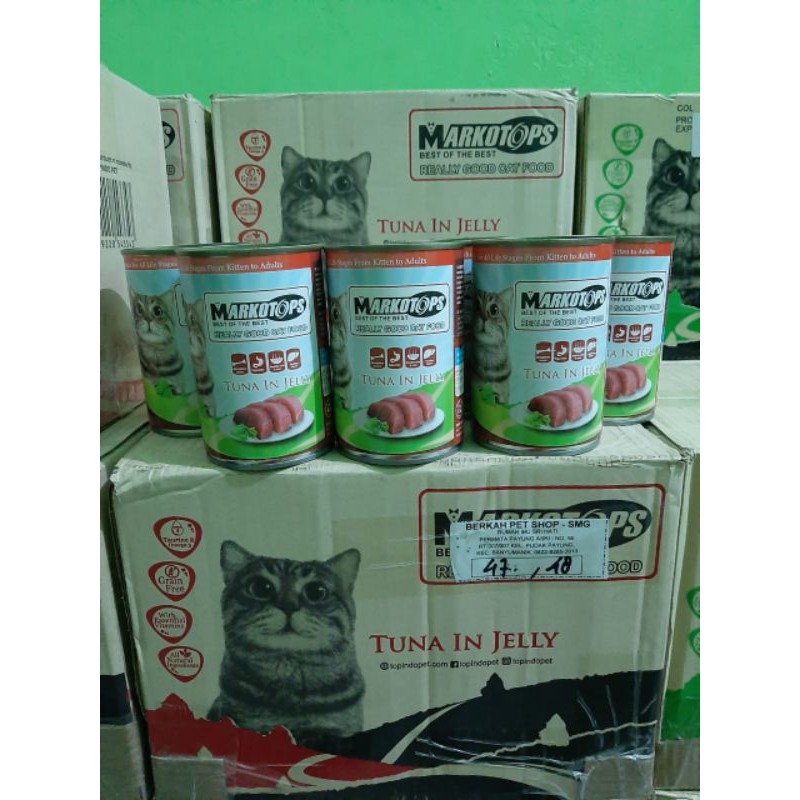 

Markotops Kaleng Tuna in Jelly 400gr