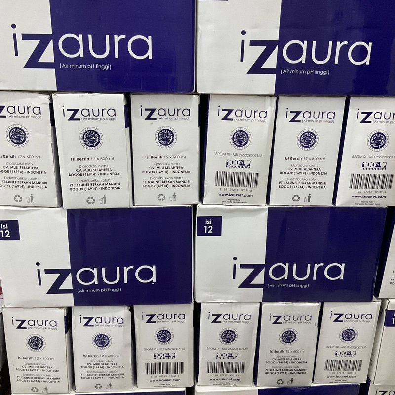 AIR KESEHATAN IZAURA/ iZaura (1 DOS) / Air Minum Izaura / Izaura Alkaline Water p