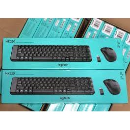 Keyboard + Mouse Logitech MK220 Wireless Combo Original