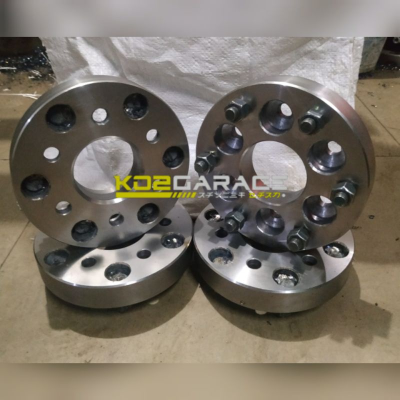 Adaptor velg mobil navara ke fortuner pajero tebal 3 cm