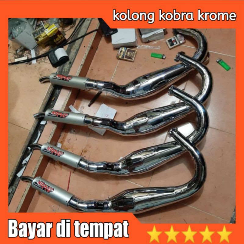 KNALPOT RACING RX KING RXK RXS KOLONG KOBRA KROME MURAH NO PHP