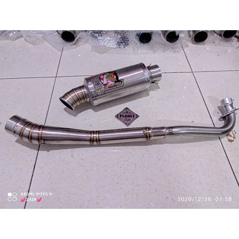 KNALPOT SUPRA 125 KNALPOT RACING SUPRA 125 KNALPOT KAWAHARA