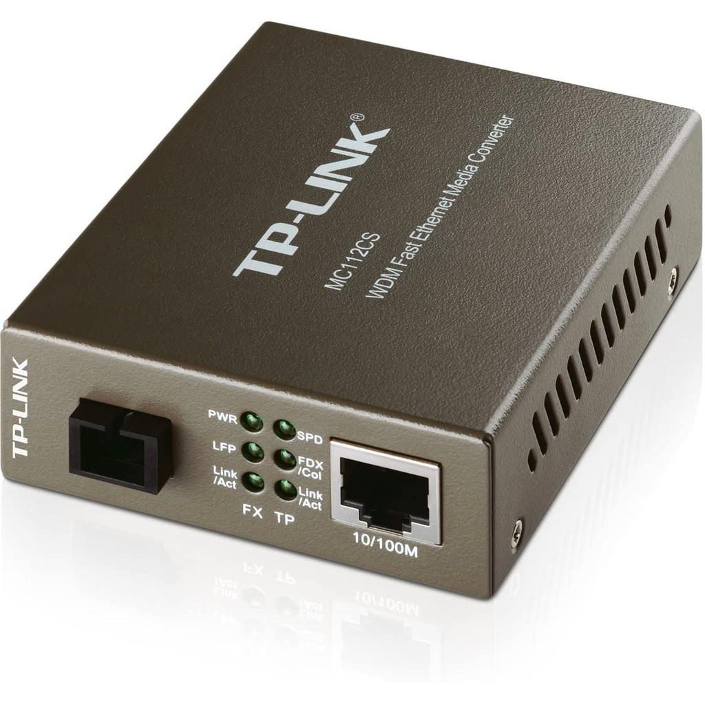 TP-Link Media Converter MC112CS 10/100Mbps WDM Media Converter