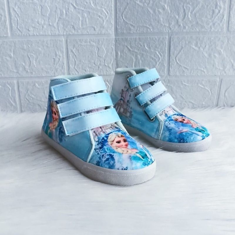 Sepatu BOOT Anak Perempuan Imitasi FROZEN