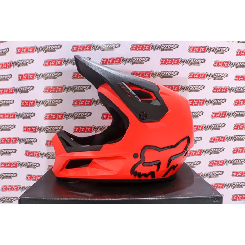HELM SEPEDA MTB FOX RAMPAGE COMP PUNCH. HELM SEPEDA FOX RAMPAGE COMP