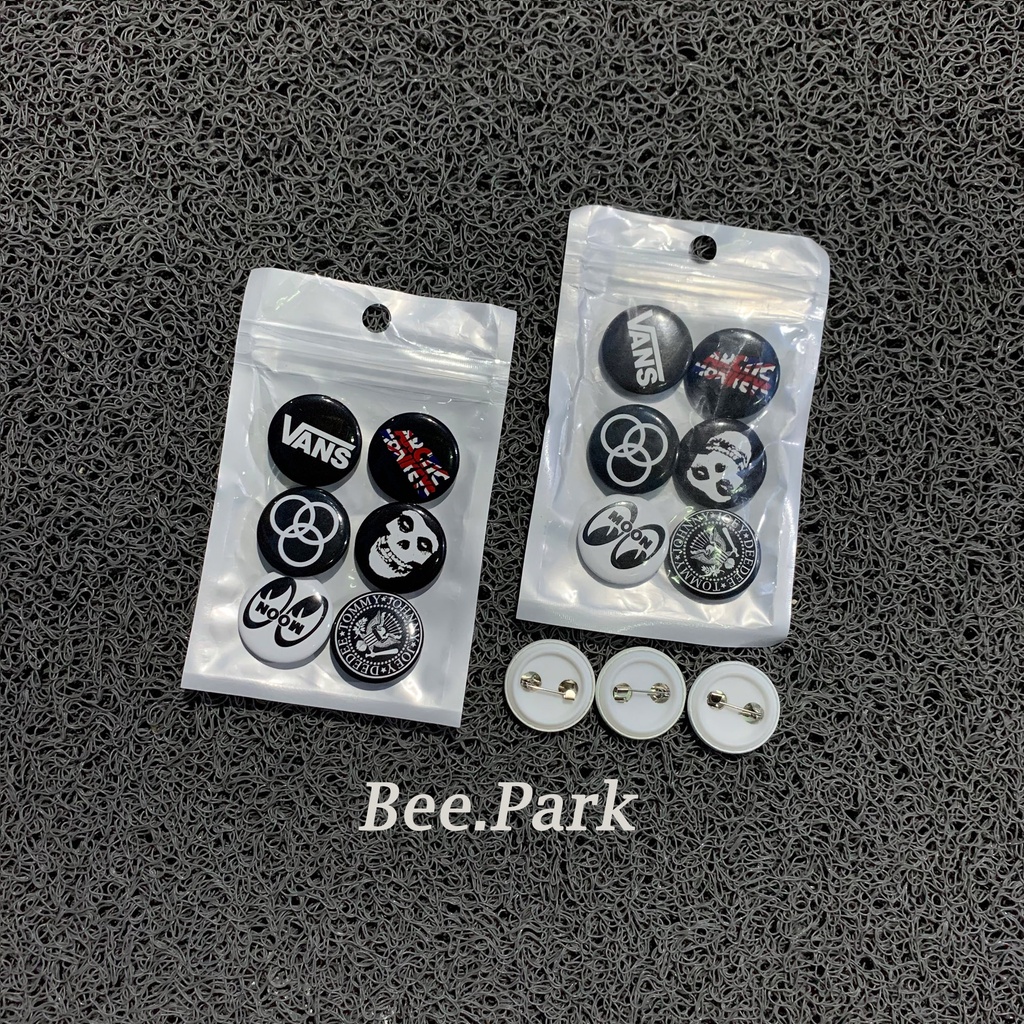 PIN BUTTON SATU SET