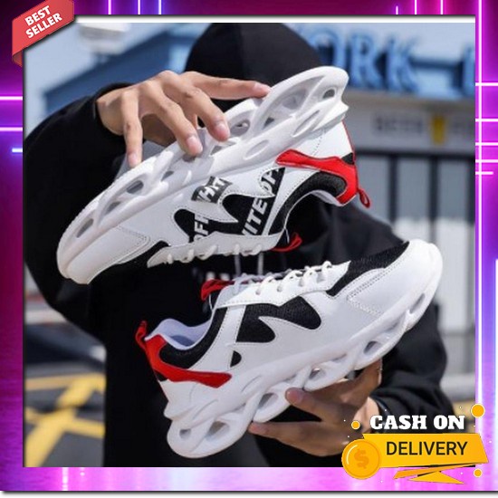 Desain Modis Terbaru Sepatu Pria Sepatu Kets Kasual Modis Sepatu Pria_Aerostreet Hoops Series , Snea