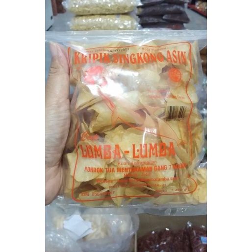 

Kripik singkong lumba lumba manis dan asin 200 gram termurah