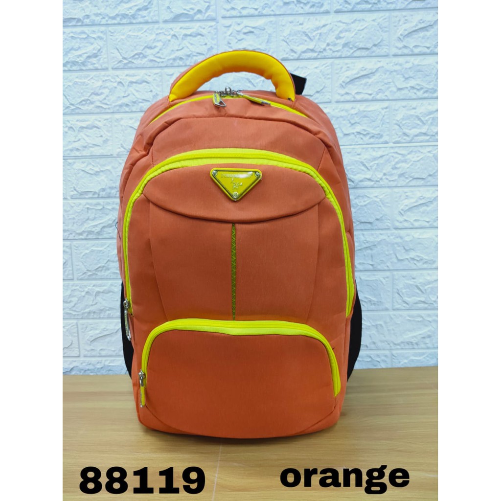 COD Tas RANSEL TERBARU POLO MILANO - 88119 TAS SEKOLAH WANITA KEKINIAN ANTI AIR FREE BOTOL Minum Tas Import