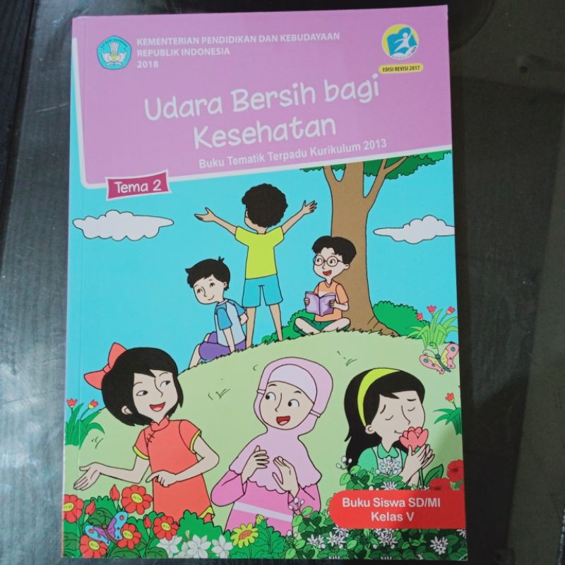 Buku Tematik Paket SD Kelas 5 Tema 2,3,4,5