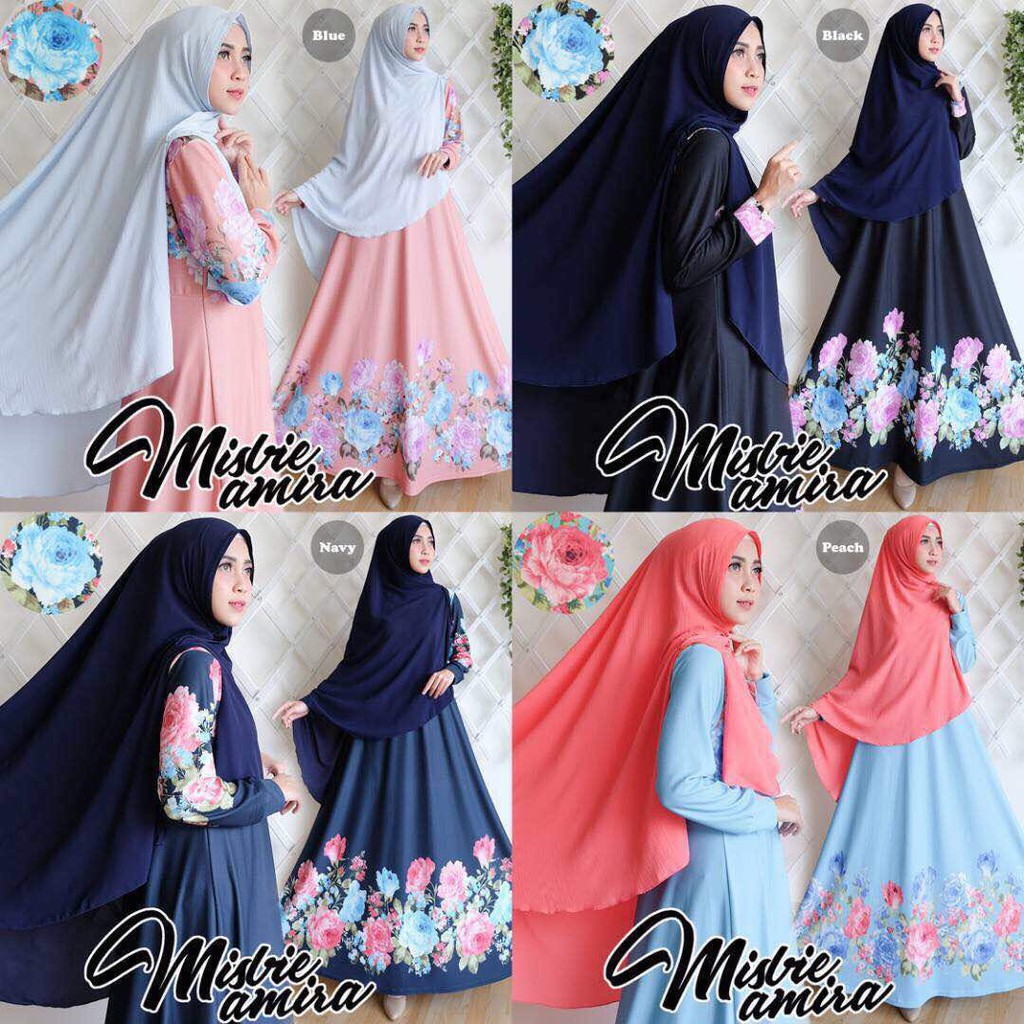GAMIS SYARI MISBIE AMIRA (+Jilbab)