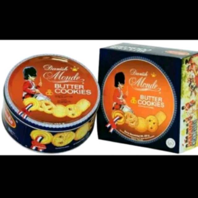 

Monde butter cookies 454 gr 12 kaleng