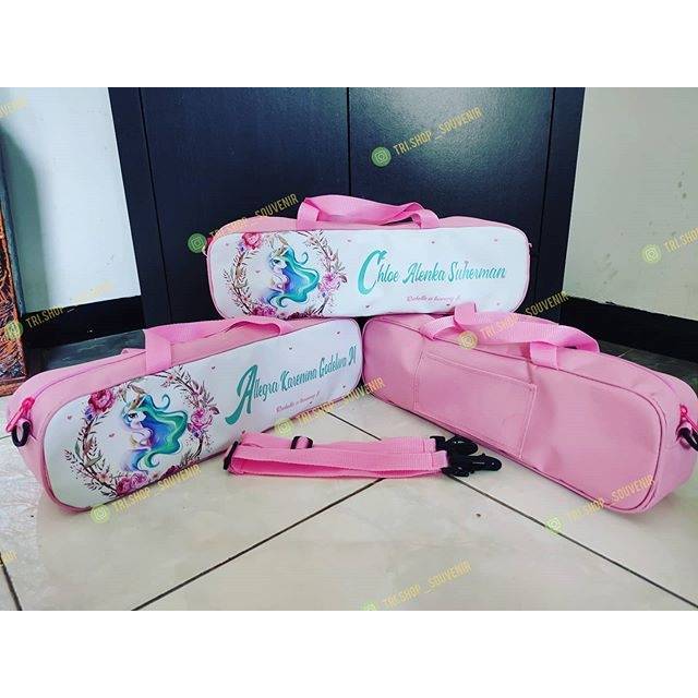 Tas pianika souvenir gambar printing.free desain gambar plus foto