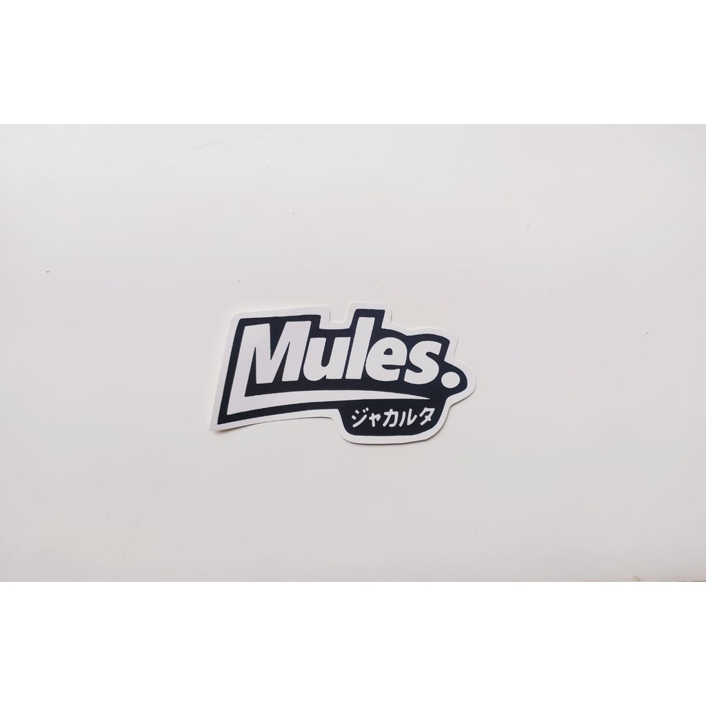 

STIKER BRAND DISTRO MULES BAHAN GRAFTAC ANTI AIR