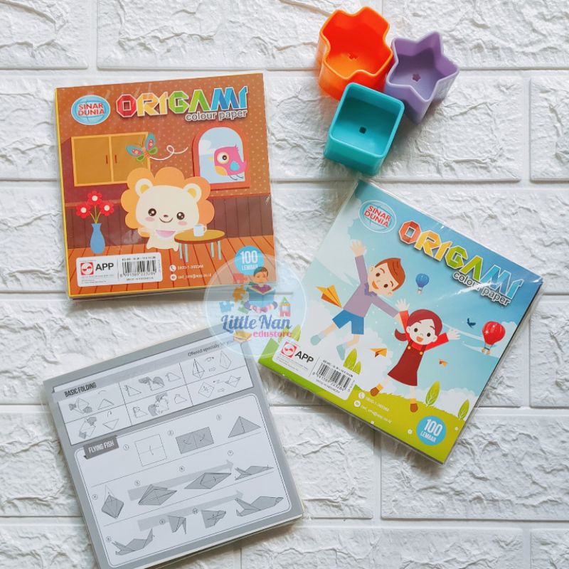 

littlenan.edustore - KERTAS ORIGAMI ISI 100 LEMBAR