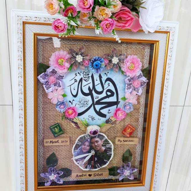 JASA UANG MAHAR BUNGA SHUBBY BISA CUSTOM