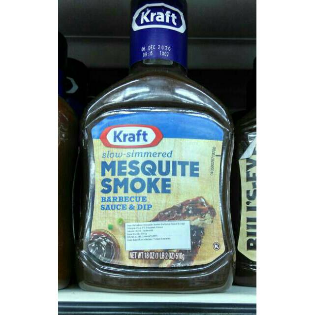 

KRAFT MESQUITE SMOKE BBQ SAUCE 510 gram