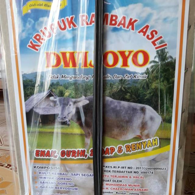 

Krupuk rambak asli DWI JOYO